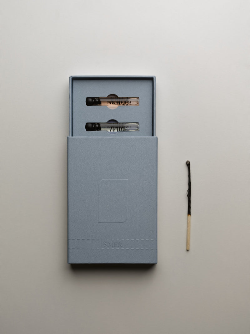 The Match Box sliding open beside a struck match